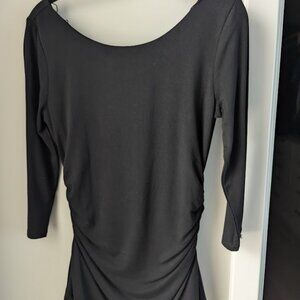 White House black market 3/4 sleeve double lined shirt